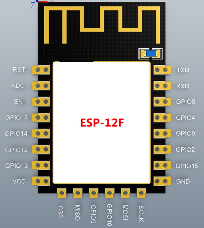 ESP8266 Remote Serial Port WIFI Transceiver Wireless Module - ROBU.IN