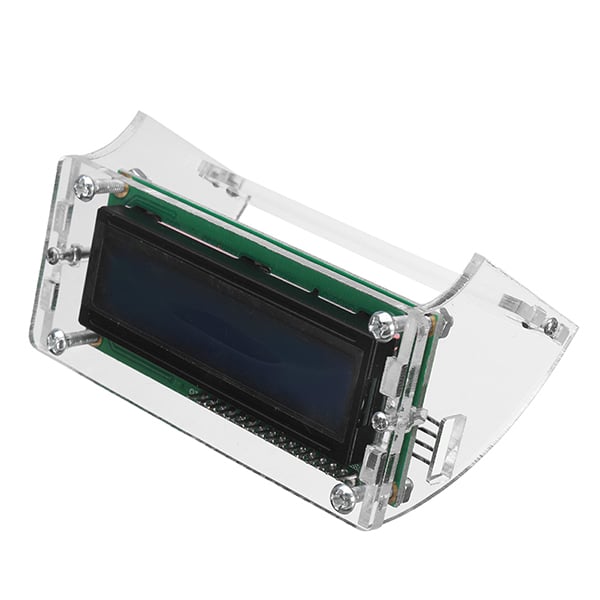 LCD1602 Display Shell Case Holder- ROBU.IN