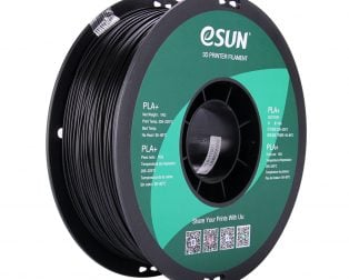 eSun PLA+ 1.75mm 3D Printing Filament 1kg-Black