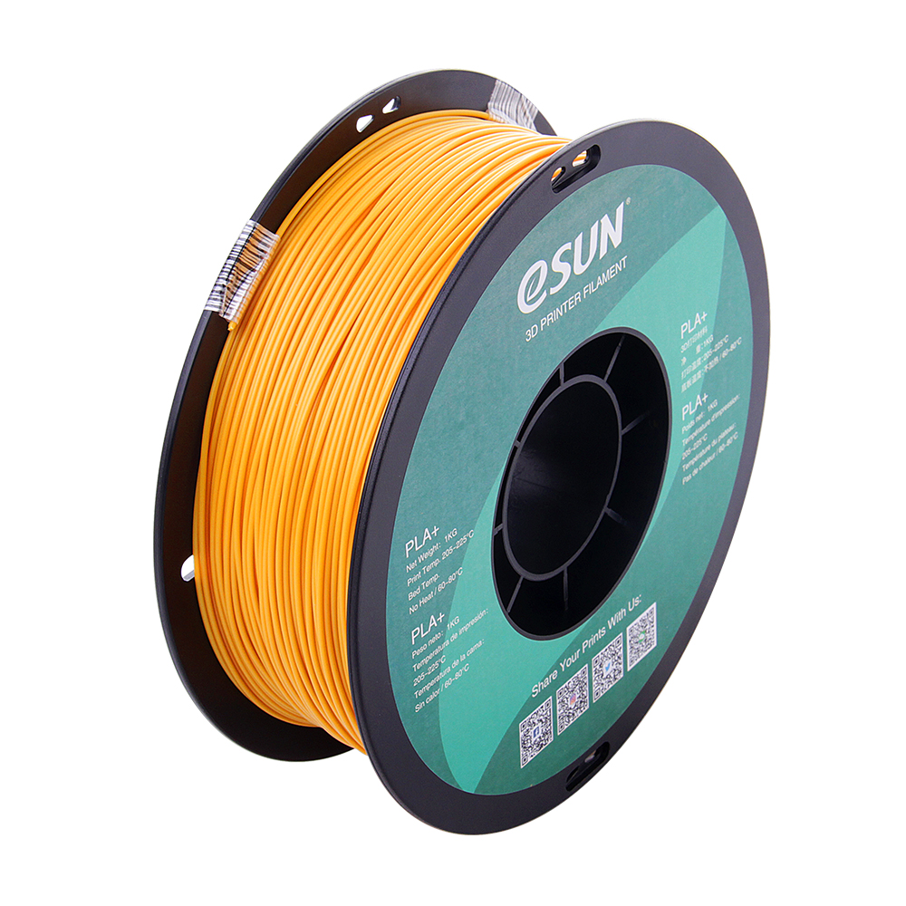 Buy eSun PLA+ 1.75mm 3D Printing Filament 1kg-Gold Online at