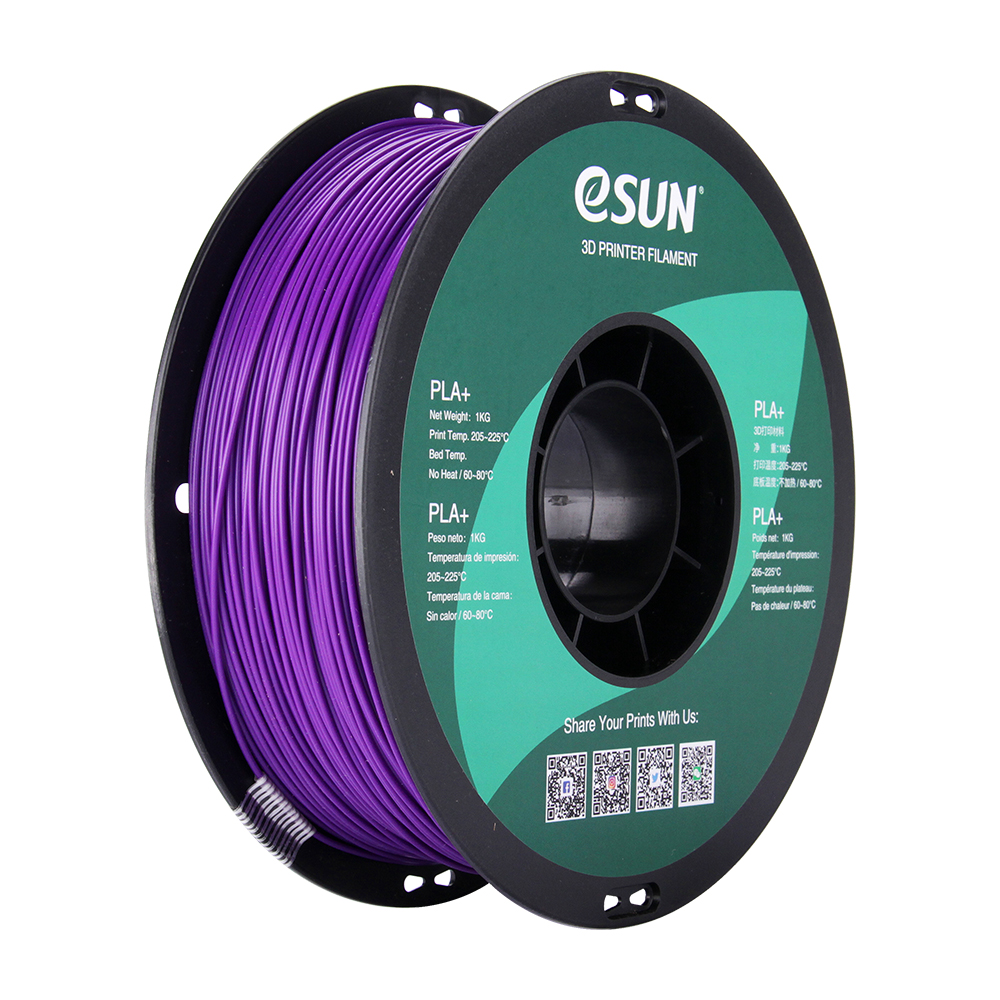 Buy eSun PLA+ 1.75mm 3D Printing Filament 1kg-Purple Online at