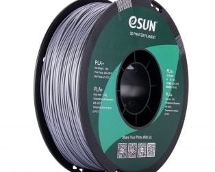 eSun PLA+ 1.75mm 3D Printing Filament 1kg-Silver