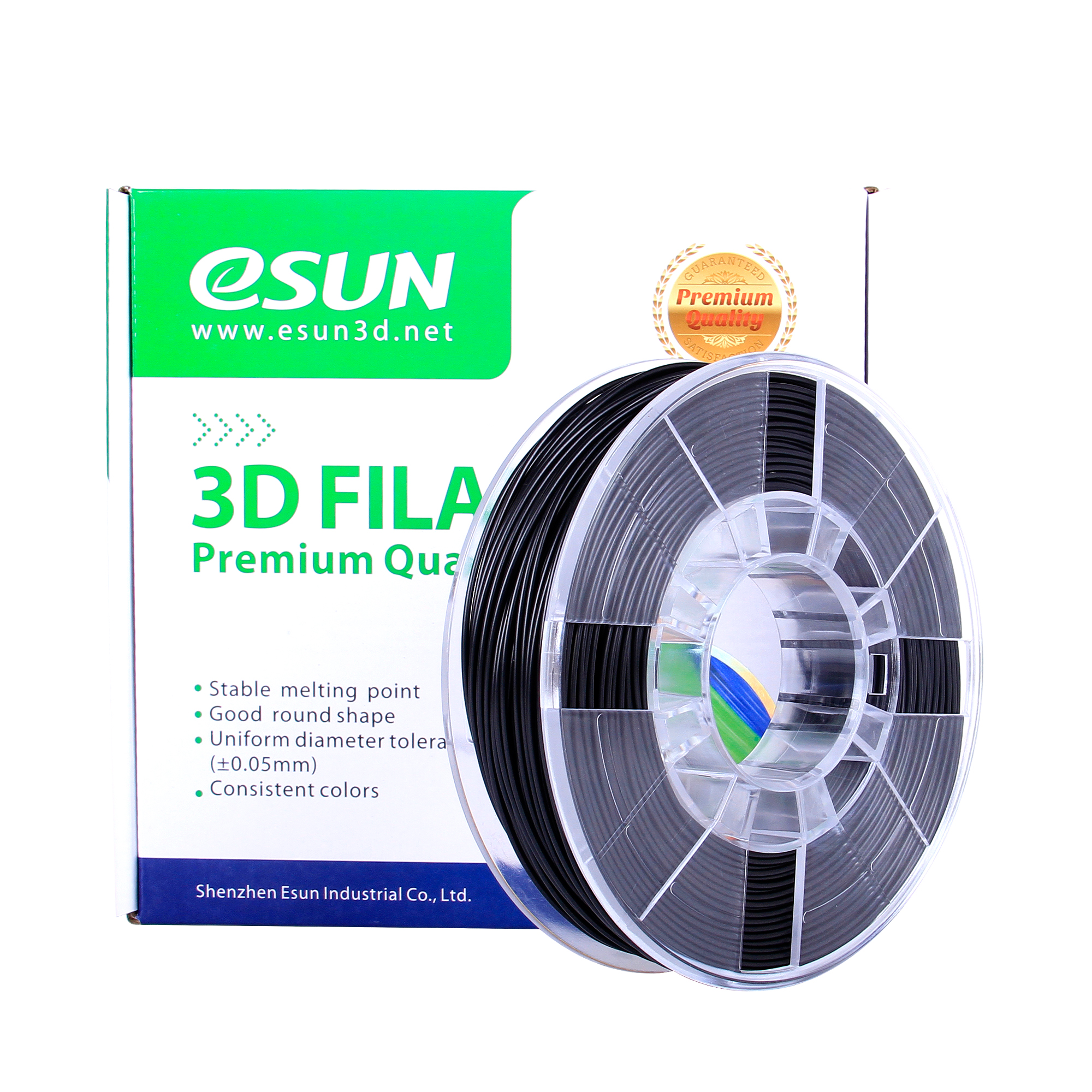 eSun 1.75mm eASA3D Printing Filament 0.5kg-Black