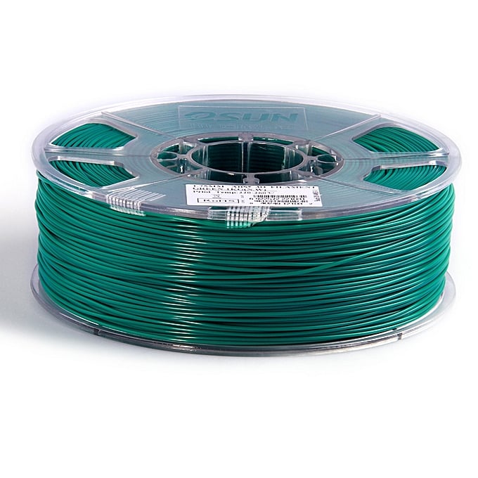 Esun Abs+ 1.75Mm 3D Printing Filament 1Kg-Green