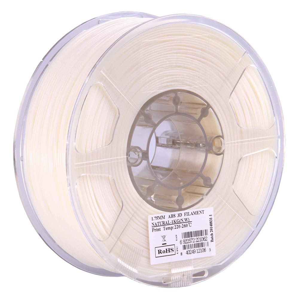 Buy 1.75mm eSun ABS+ Filament 1kg - Natural online at the best price