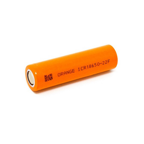 Orange Icr 18650 3.7V 2200Mah 2C Li-Ion Battery