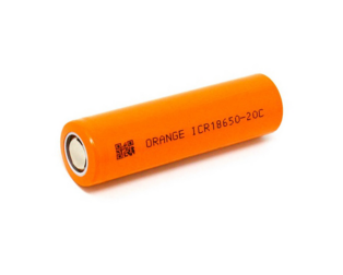 Orange ICR18650-20C 3.7V 2000mAh 3C Li-ion Battery