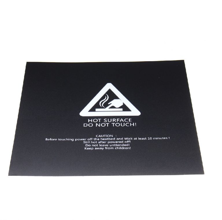 220 x 220 x 0.5 mm 3D Printer Hot Bed Tape Sticker Build Plate Tape ...