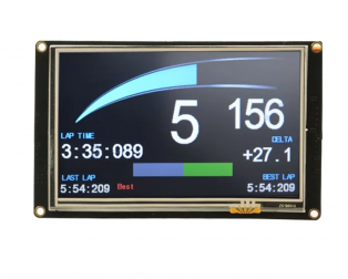 Nextion Enhanced NX8048K050 5.0'' HMI Touch Display