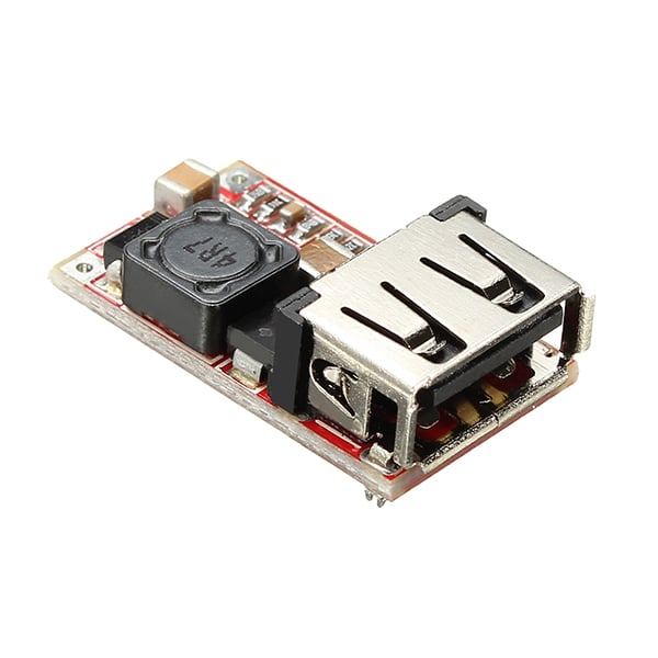 DC to DC 6-24V to 5V USB Output Step Down Power Charger with Adjustable Buck Converter
