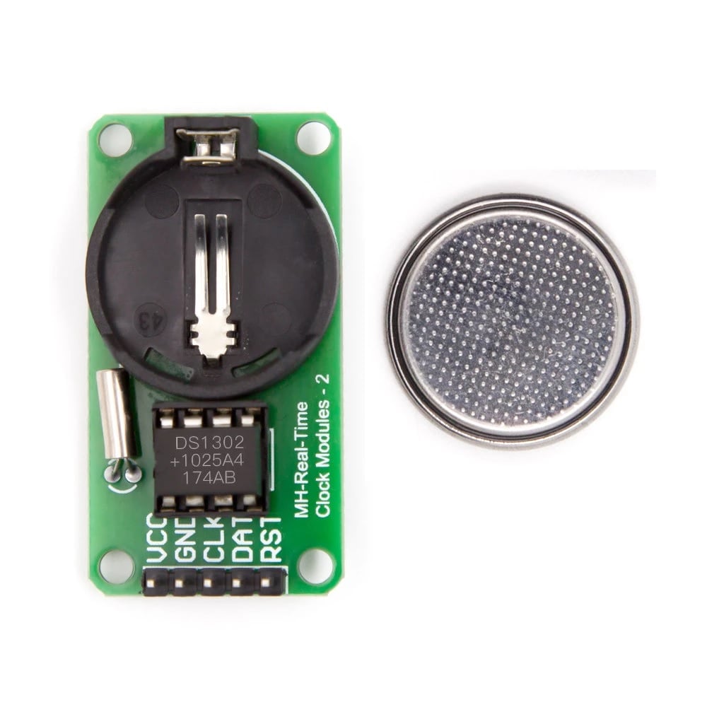 Ds1302 Rtc Real Time Clock Module With Battery