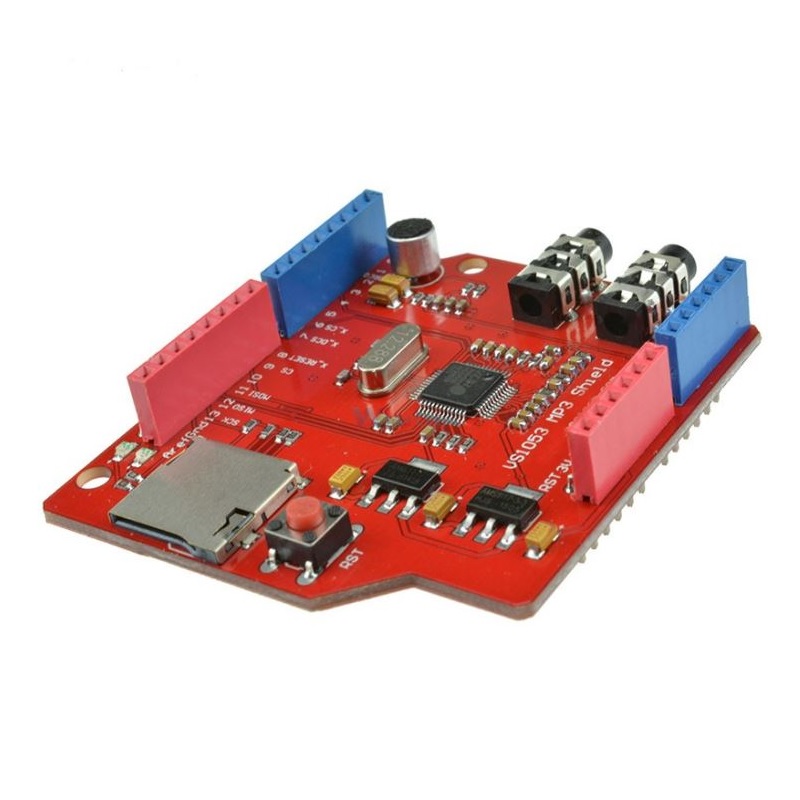 VS1053B VS1053 MP3 Music Shield Development Module TF Card Slot  QFP-48 Arduino 