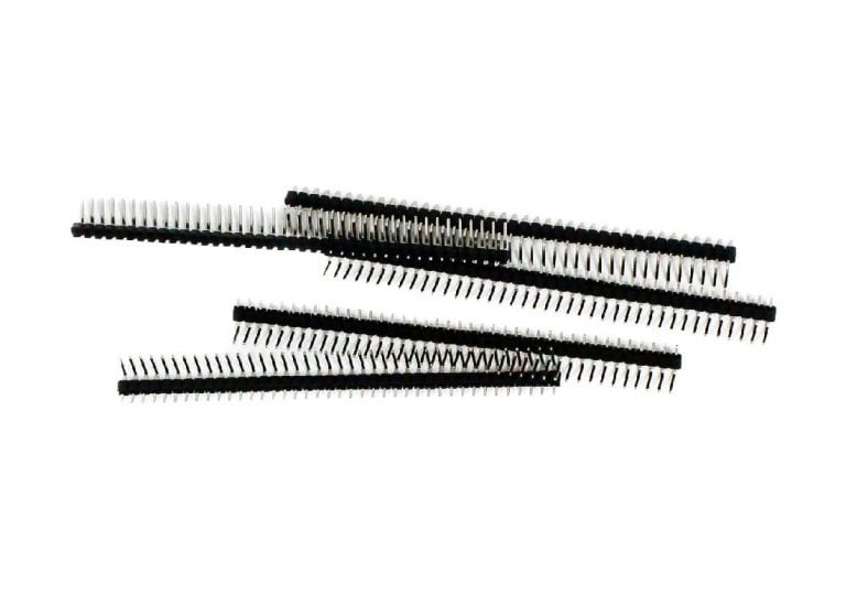 Buy 1x40 Berg Strip Right Angle Male Header Pins | Robu.in