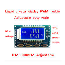 XY-LPWM Signal Generator PWM Pulse Frequency Duty Cycle Adjustable Module LCD Display Module