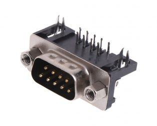 DB9 Male Right Angle Connector