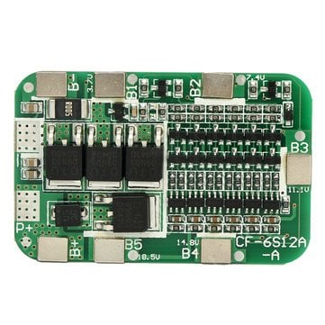 Pcb Bms 6 Series 22V 18650 Lithium Battery Protection Board