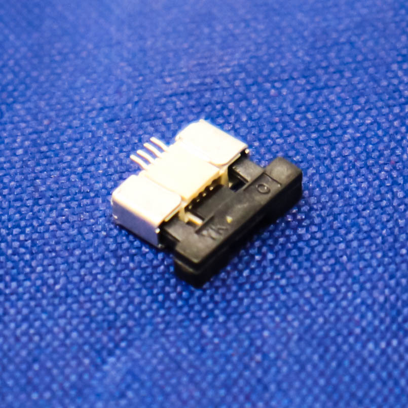 0.5Mm Pitch 4 Pin Fpc\Ffc Smt Drawer Connector