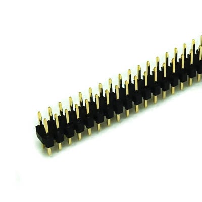 2.54mm 2x20 Pin Male Double Row SMT Header Strip