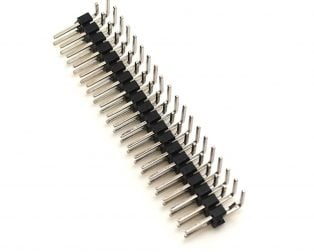 2.54mm 2x20 Right Angle Male Header Strip