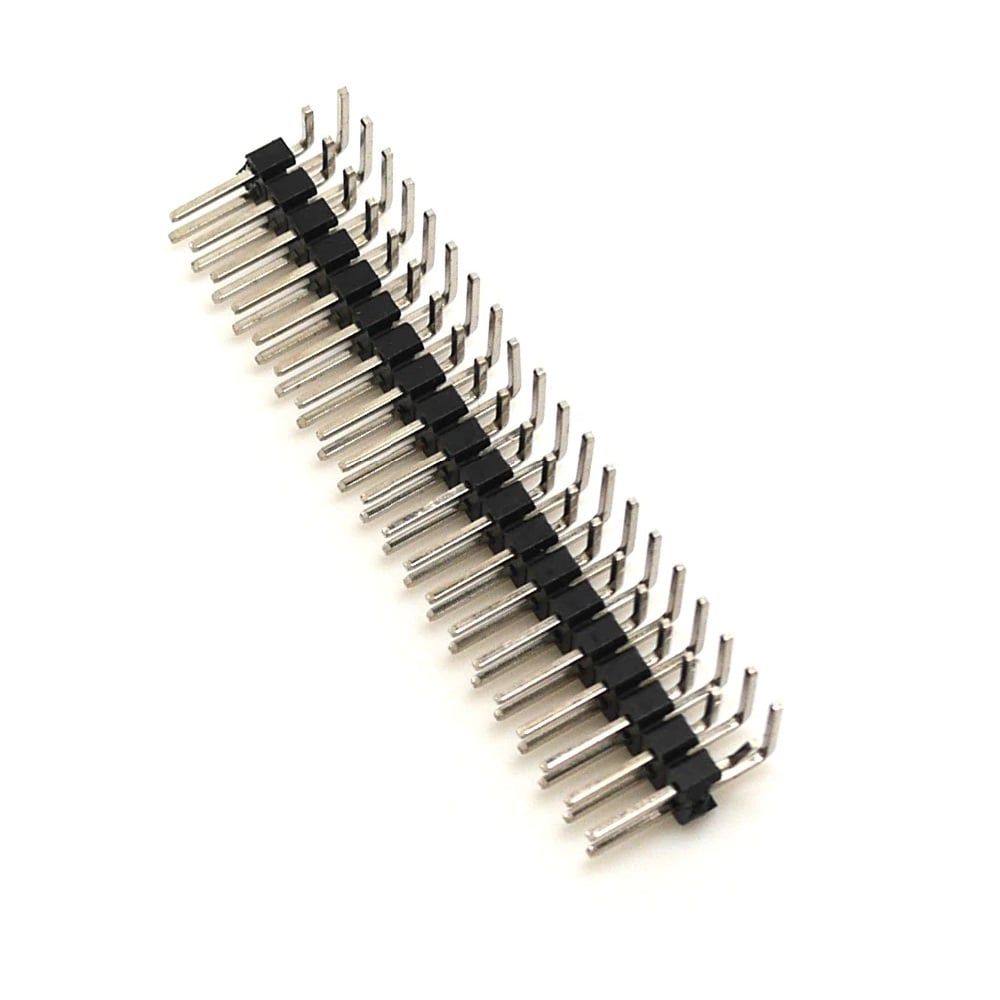 2.54mm 2x20 Right Angle Male Header Strip