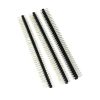 Generic 2.54Mm 2X40 Pin Male Double Row Straight Long Header Strip Pack Of 3 1
