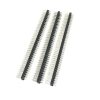 2.54Mm 2X40 Pin Male Double Row Straight Long Header Strip (Pack Of 3)