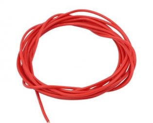 High Quality Ultra Flexible 20AWG Silicone Wire 10m (Red)