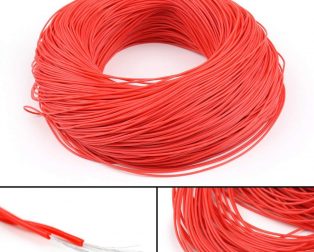 High Quality Ultra Flexible 28AWG Silicone Wire 10m(Red)