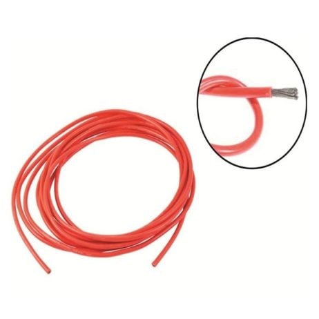 3 Meter Ul1007 24Awg Pvc Electronic Wire (Red)