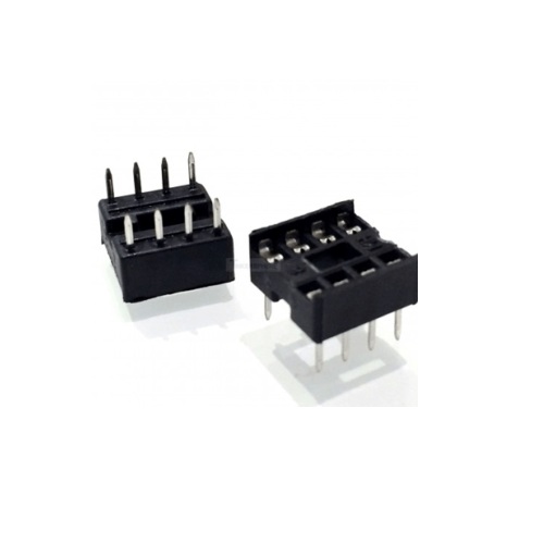 20PCS 8 Pin DIP8 Integrated Circuit IC Sockets Adaptor Solder Type  he
