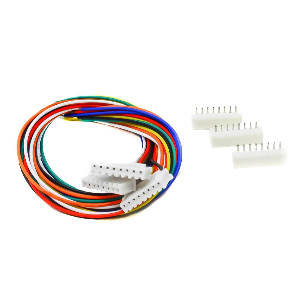 Buy 2.54mm Pitch 8 Pin JST Connector Plug Socket w/ Cable | Robu.in