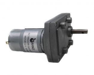 Orange TT555 12V 30RPM Rectangular gearbox DC motor for DIY Project Encoder Compatible