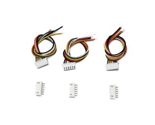 6 Pin JST XH 2.54mm Pitch Plug and Socket with Cable - 3 Pcs.