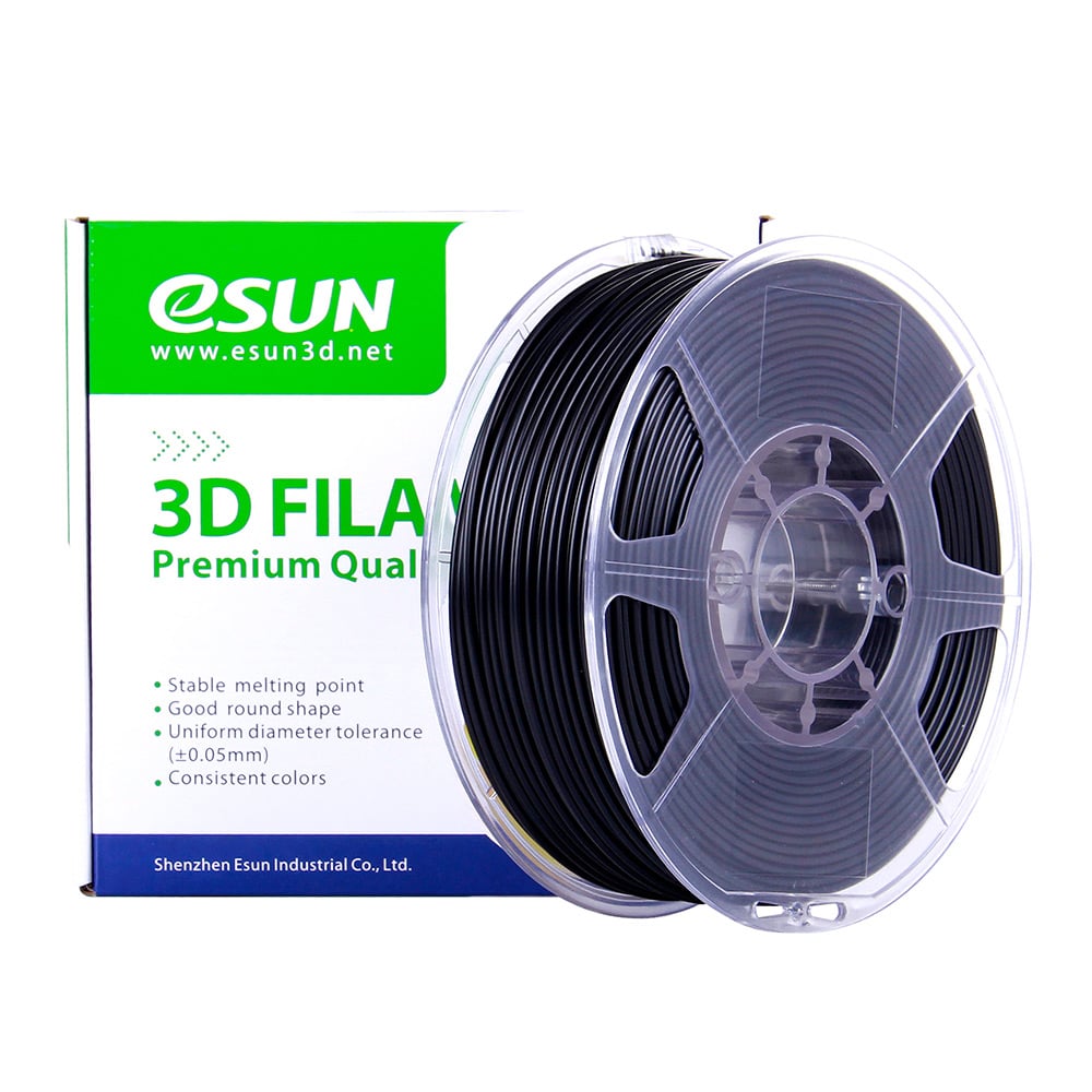 eSun eABS Max 1.75mm 3D Printing Filament 1Kg - Black