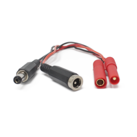 Safeconnect Hxt 4Mm To Dc Jack Male/Female Pair Connector Esc Side Adapter Cable