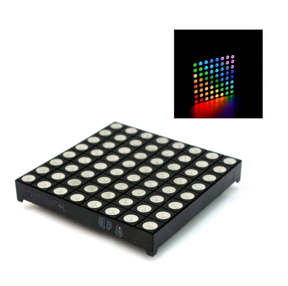 8x8 RGB 64 LED Dot Matrix Display Module
