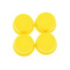 Round Cap For Momentary Tactile Push Button Switch 12X12X7.3Mm Yellow