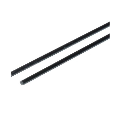 Pultruded Carbon Fibre Rod (Solid) 3mm * 1000mm (Pack of 2),Pultruded carbon fiber rod(Solid)
