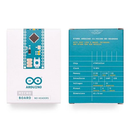 Official Arduino Micro No Headers A000093