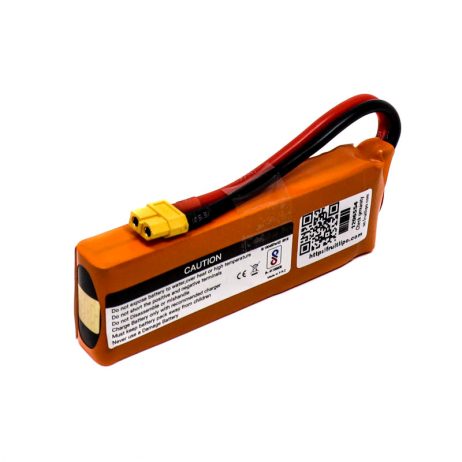 Orange 5200mAh 2S 35C Lithium Polymer Battery Pack (LiPo)