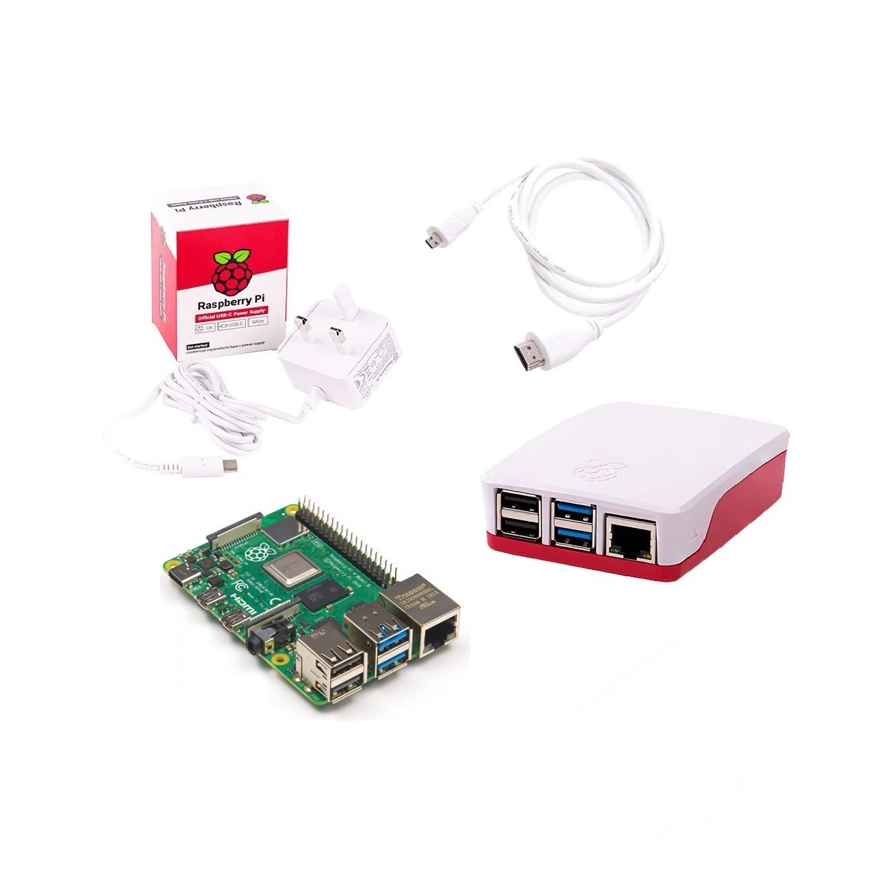 Buy Raspberry Pi 4 4GB Starter Kit Online at Lowest Price