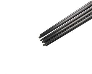 Pultruded Carbon Fibre Rod (Solid) 3mm * 1000mm (Pack of 2)