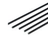 Pultruded Carbon Fiber Rod (Solid) 4Mm * 1000Mm (Pack Of 2)
