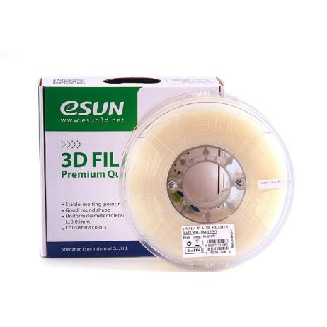 eSun 1.75mm 3D Printing PLA Filament 1Kg-Natural
