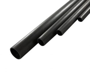 Pultruded Carbon Fibre Tube (Hollow) 8mm(OD) * 6mm(ID)* 1000mm(L) (Pack of 2)