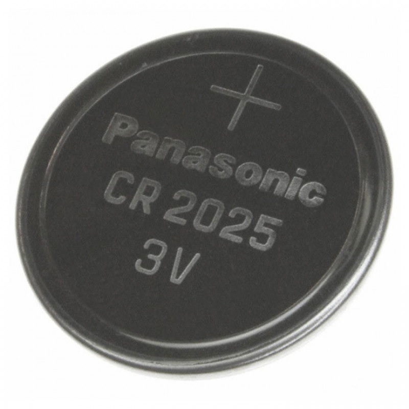 Panasonic Cr2025 3V Lithium Coin Battery
