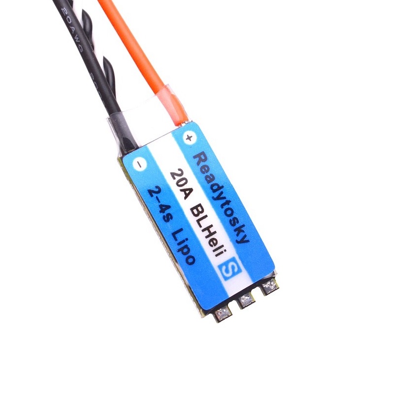 20A 2-4S Mini BLHeli-S OPTO ESC for FPV Race RC Helicopter