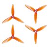 Orange Hd 5152(5.1X5.2) Tri Blade Flash Propellers 2Cw+2Ccw 2 Pair - Orange