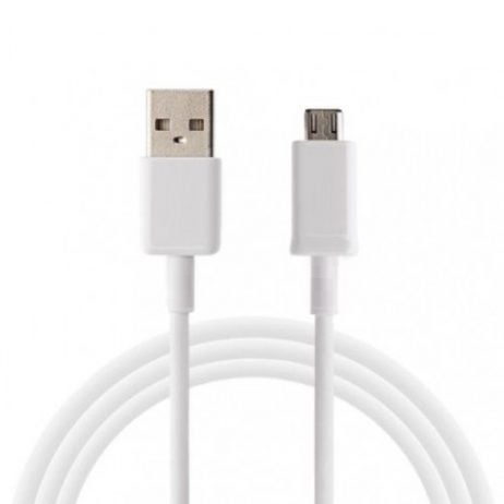 White Micro USB Cable for Raspberry Pi 3