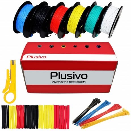 Plusivo 30AWG Hook up Wire Kit
